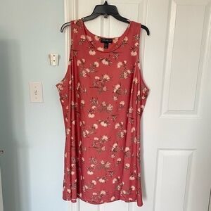 New! Forever 21 Plus Size Sleeveless Floral Dress